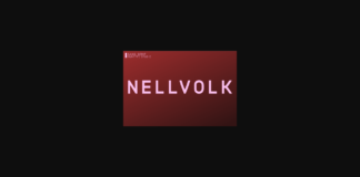 Nellvolk Font Poster 1