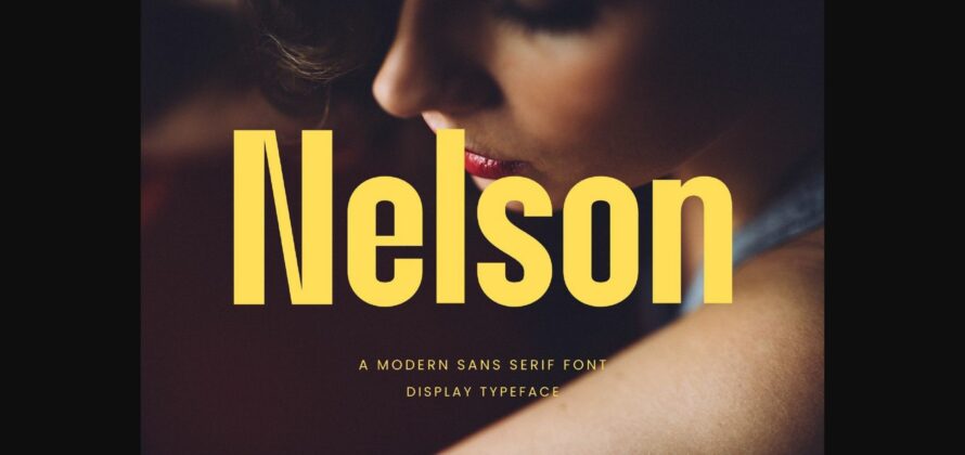 Nelson Font Poster 3