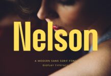 Nelson Font Poster 1