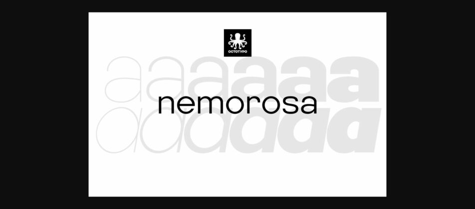 Nemorosa Font Poster 3