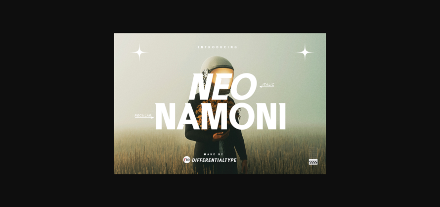 Neo Namoni Font Poster 3