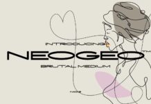 Neogeo Font Poster 1