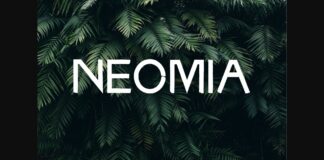 Neomia Font Poster 1