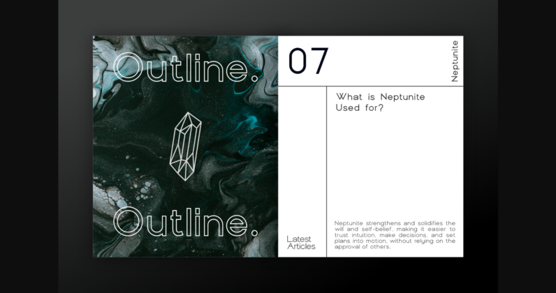 Neptunite Font Poster 10
