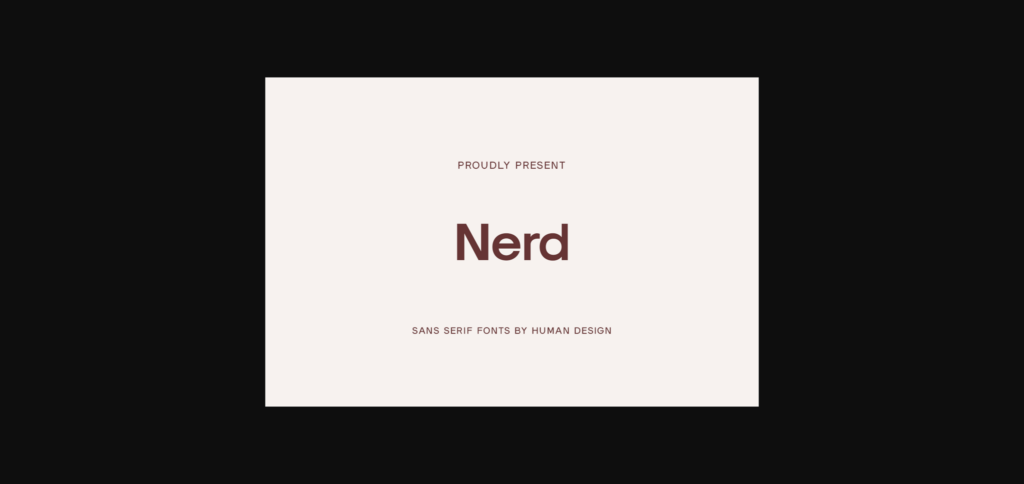 Nerd Font Poster 3