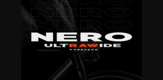 Nero Font Poster 1
