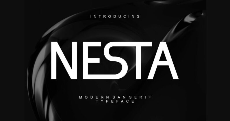 Nesta Font Poster 3