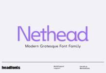 Nethead Font Poster 1