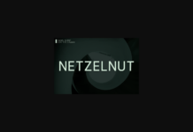 Netzelnut Font Poster 1