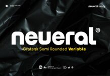 Neueral Grotesk Variable Font Poster 1