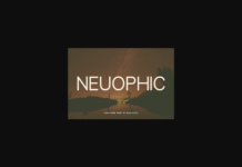 Neuophic Font Poster 1