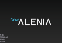 New Alenia Font Poster 1