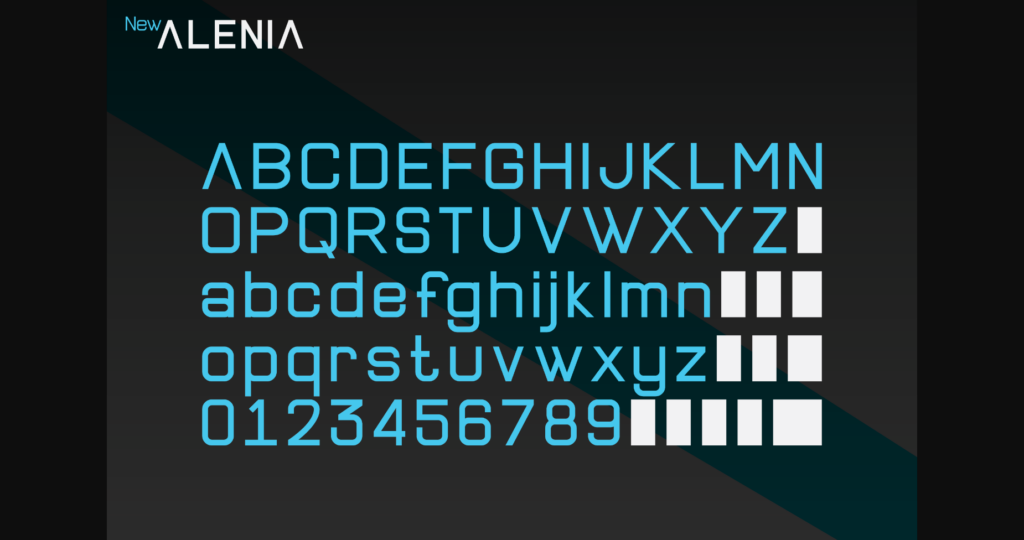 New Alenia Font Poster 9