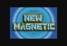 New Magnetic Font New Magnetic Font Poster 1
