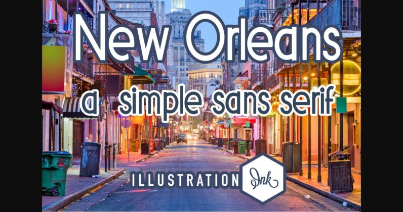 New Orleans Font Poster 3
