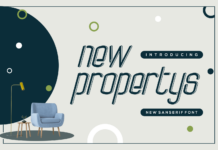 New Propertys Font Poster 1