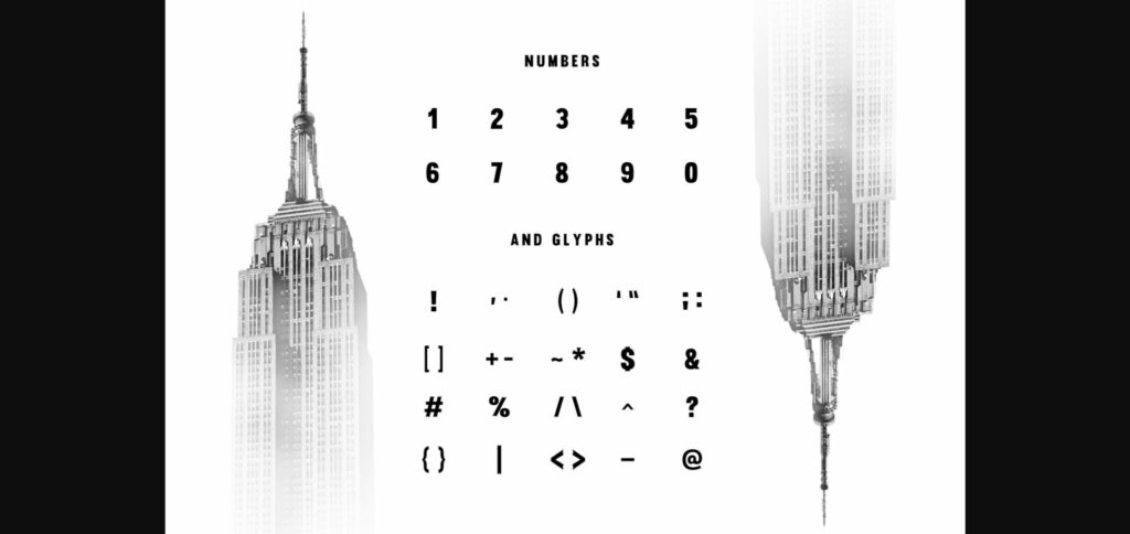 New York 2.0 Font Poster 6