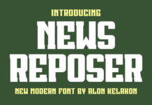 News Reposer News Reposer Fonts
