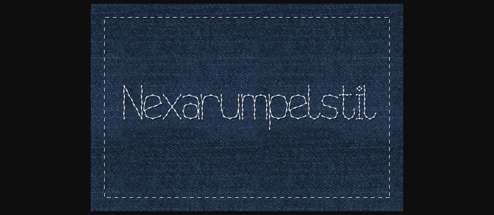 Nexarumpelstil Font Poster 1