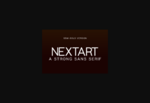 Nextart Semi-Bold Font Poster 1