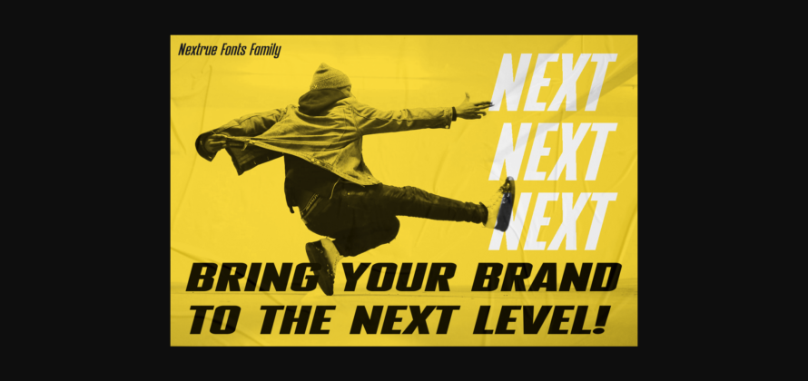 Nextrue Font Poster 2