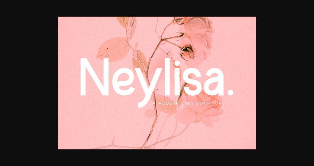 Neylisa Font Poster 1