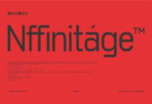 Nffinitage Font Poster 1