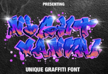 Night Vandal Font Poster 1