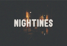 Nightines Font Poster 1
