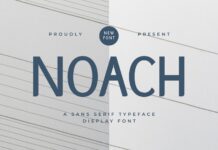 Noach Font Poster 1