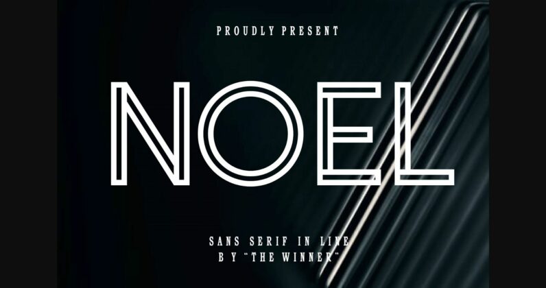 Noel Font Poster 1