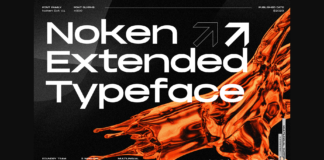 Noken Extended Font Poster 1