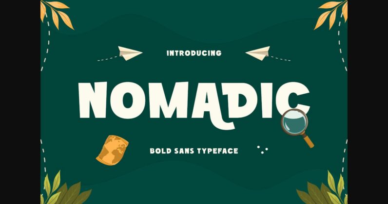 Nomadic Font Poster 3