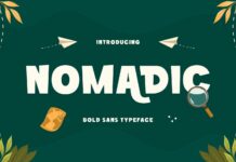 Nomadic Font Poster 1