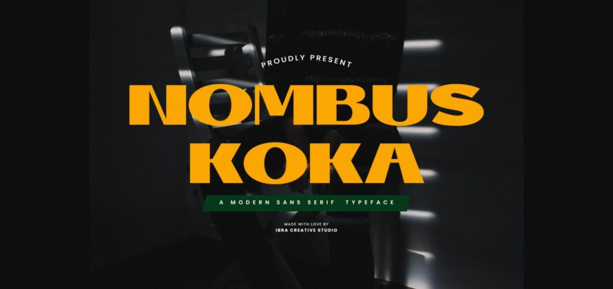 Nombus Koka Font Poster 3