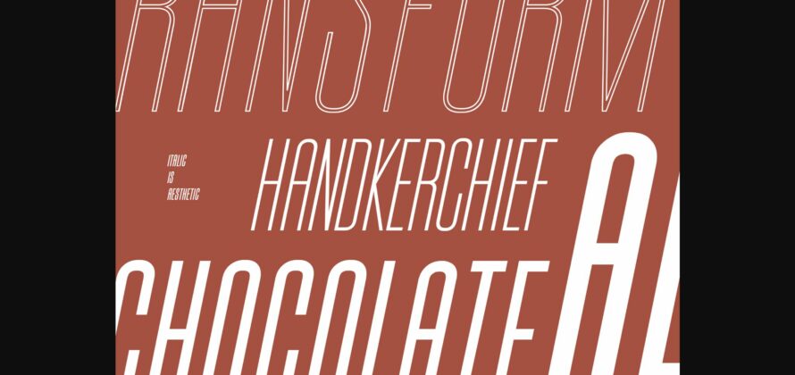 Nordams Font Poster 9