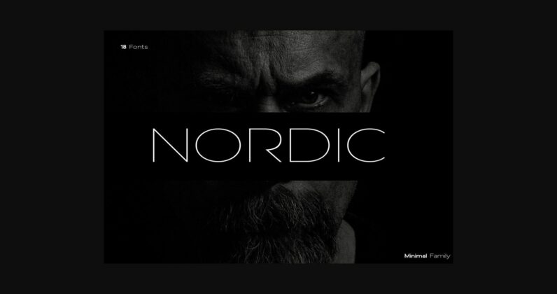 Nordic Font Poster 3