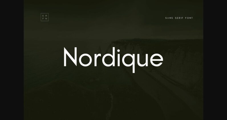 Nordique Font Poster 3