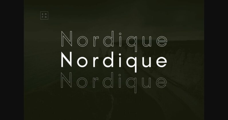 Nordique Font Poster 6
