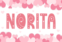 Norita Font Poster 1