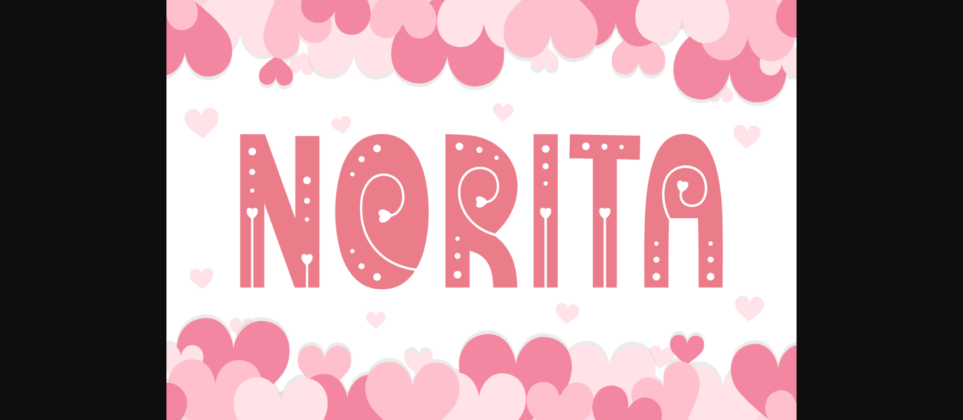 Norita Font Poster 1