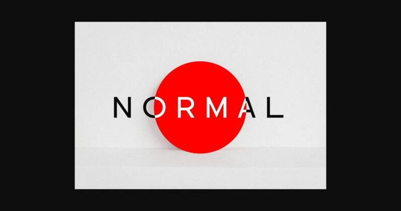 Normal Font Poster 3