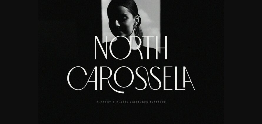 North Carossela Font Poster 3