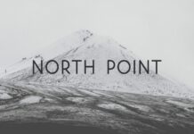 North Point Font Poster 1