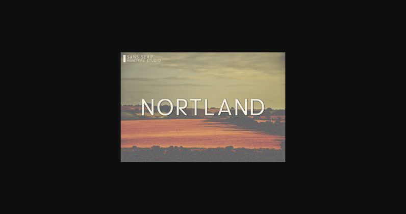 Nortland Font Poster 3