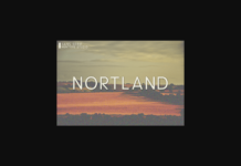 Nortland Font Poster 1