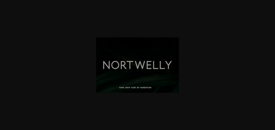 Nortwelly Font Poster 3