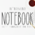 Notebook Font