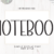 Notebook Font