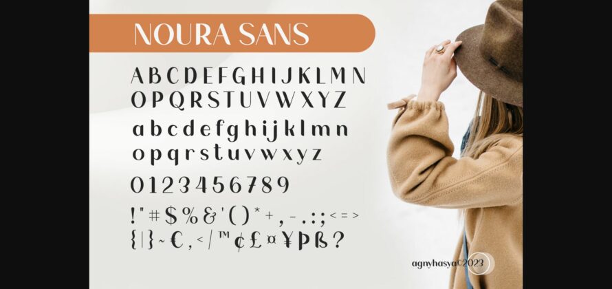 Noura Sans Font Poster 9